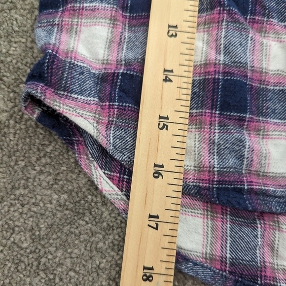 Dex plaid check print button down shirts for kids size 2-3T - Picture 6 of 6